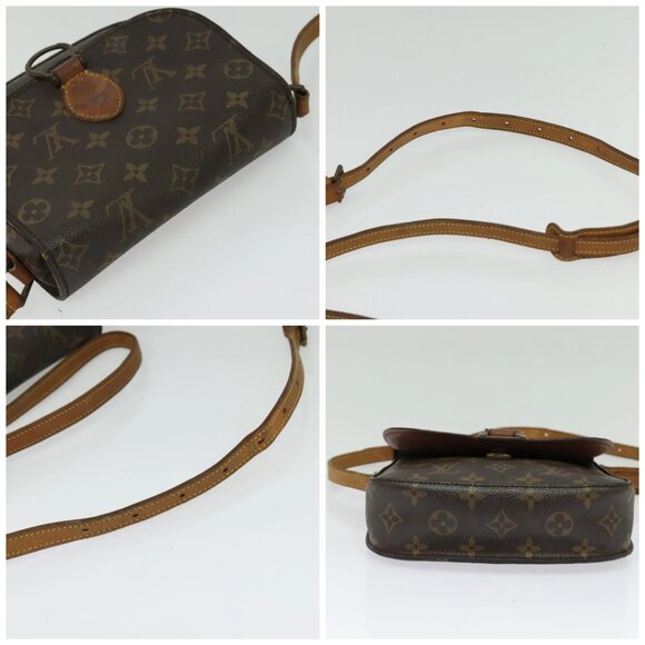 LOUIS VUITTON Monogram Saint Cloud MM Shoulder Bag M51243 LV Auth 141836 - Picture 15 of 16
